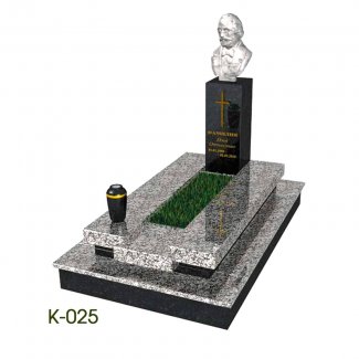 Памятник гранитный «Комбинированный». Модель «К-025».