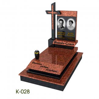 Памятник гранитный «Комбинированный». Модель «К-028».