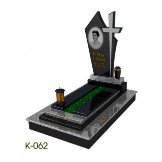 Памятник гранитный «Комбинированный». Модель «К-062».