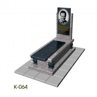 Памятник гранитный «Комбинированный». Модель «К-064».