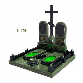 Памятник гранитный «Комбинированный». Модель «К-068».